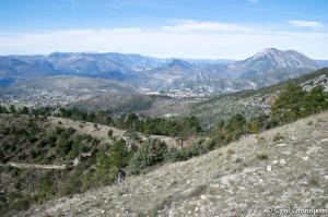 Ridge and summit of Férion