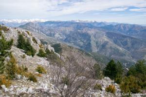 Ridge and summit of Férion