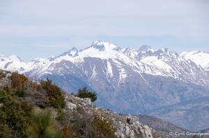 Ridge and summit of Férion
