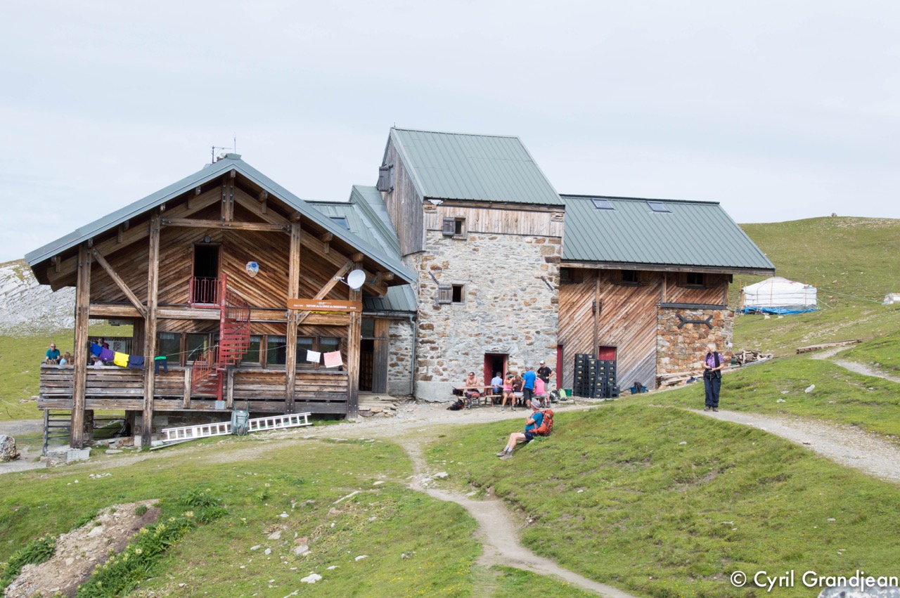 Summit of tête Nord des Fours