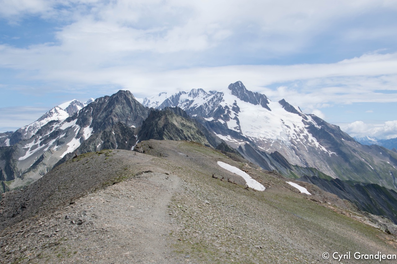 Summit of tête Nord des Fours