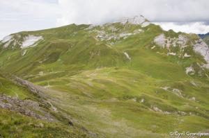 Summit of tête Nord des Fours