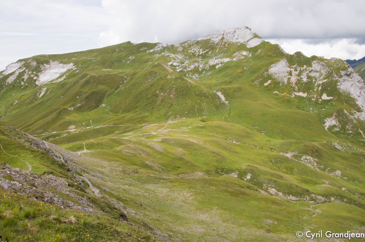 Summit of tête Nord des Fours