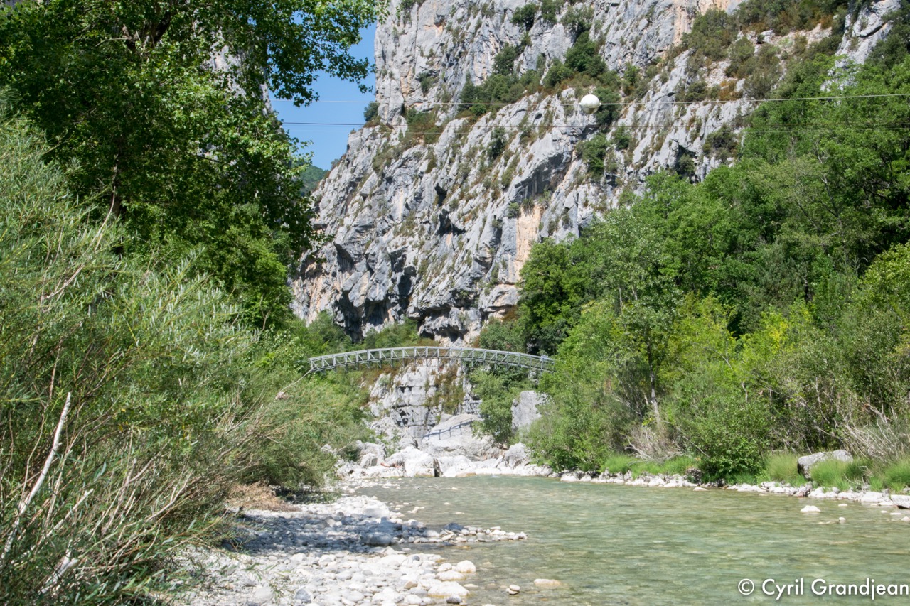 Verdon - Imbut footpath and Vidal footpath
