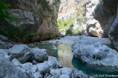 Verdon - Imbut footpath and Vidal footpath