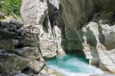 Verdon - Imbut footpath and Vidal footpath