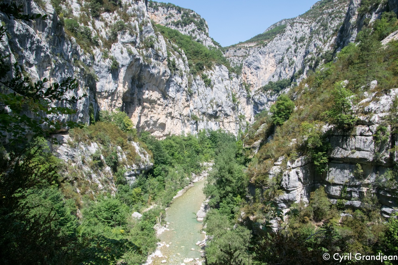 Verdon - Imbut footpath and Vidal footpath