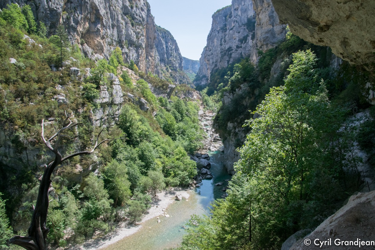 Verdon - Imbut footpath and Vidal footpath