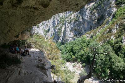 Verdon - Imbut footpath and Vidal footpath