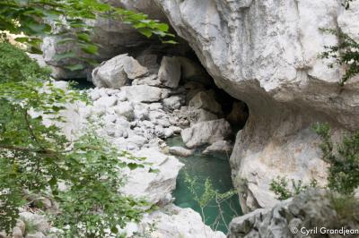 Verdon - Imbut footpath and Vidal footpath